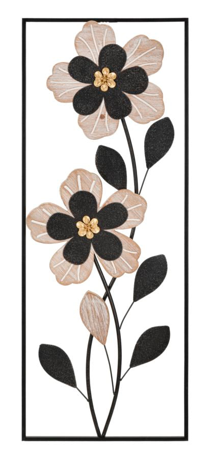 Buy Metal wall decoration, Divaker -B- Brown / Black, l27xW2.5xH70 cm online, best price, free delivery
