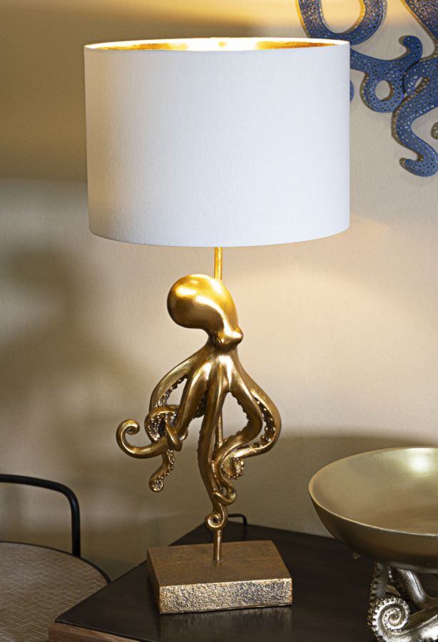 Veioza Octopus Gold Auriu / Negru (4)