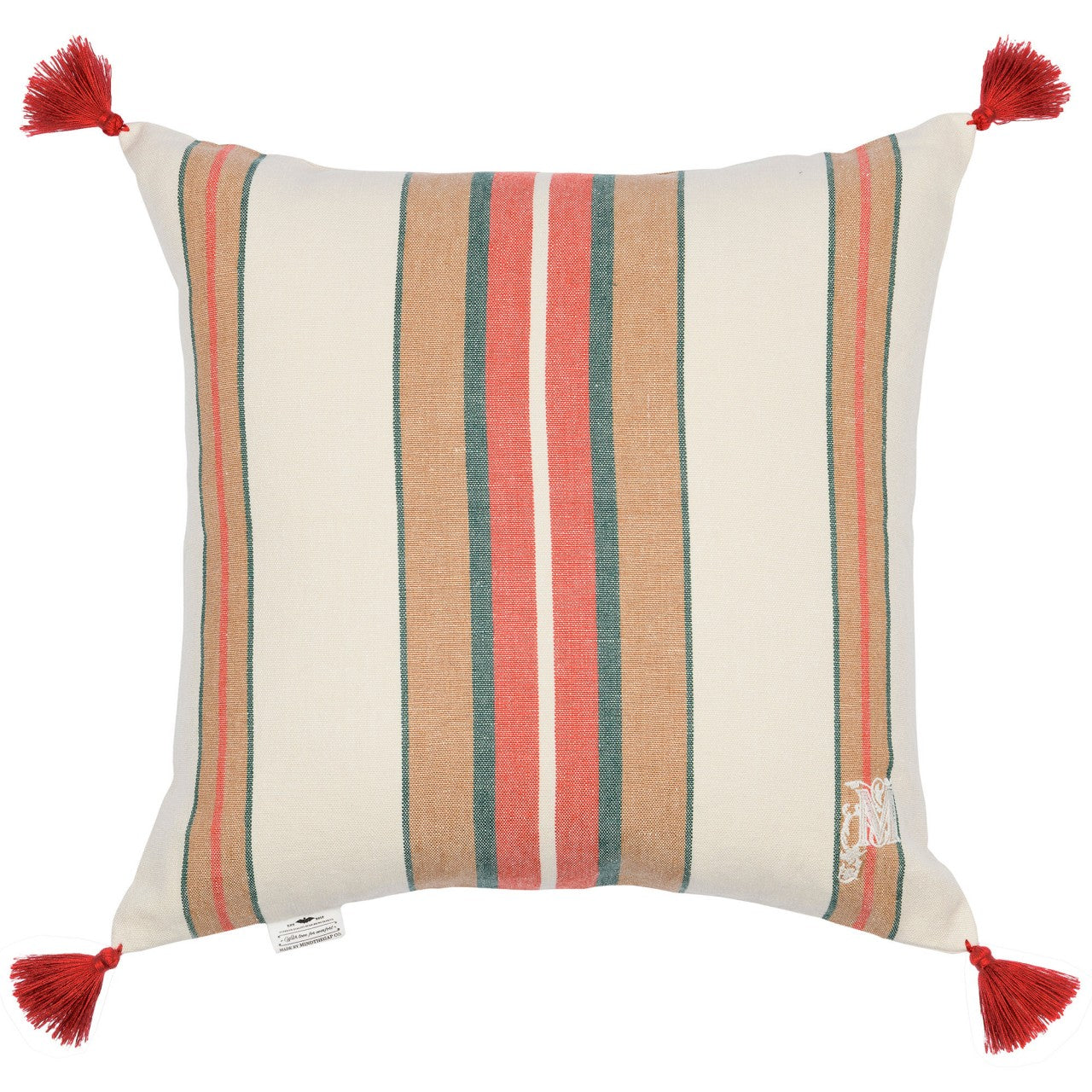 HERINA Stripe Heavy Linen Cushion_Cushions_Mindthegap