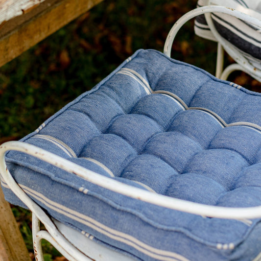 KATALIN STRIPE Linen Chair Cushion_Cushions_Mindthegap