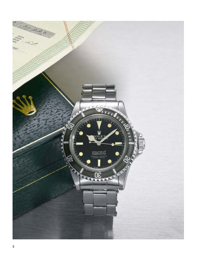Investing in Wristwatches: Rolex (2)