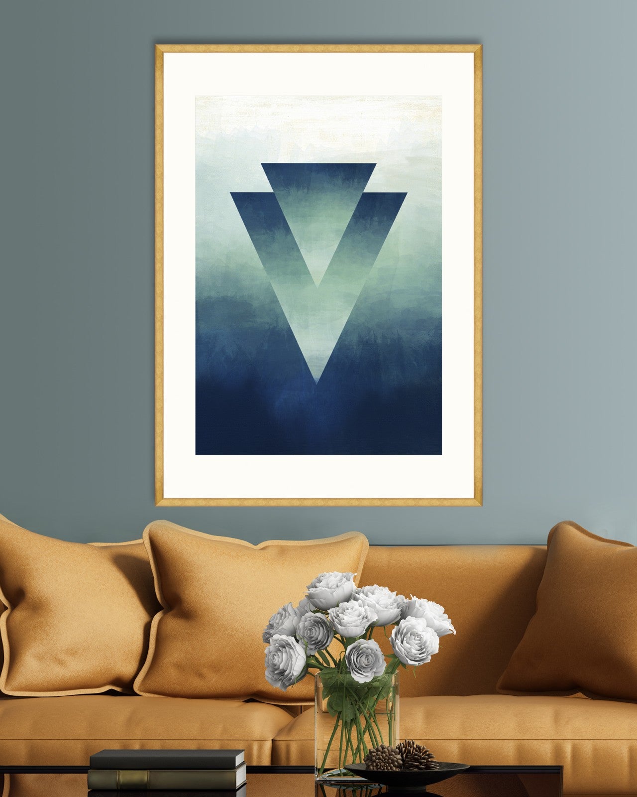 OMBRE II Framed Art_Wall Art_Mindthegap