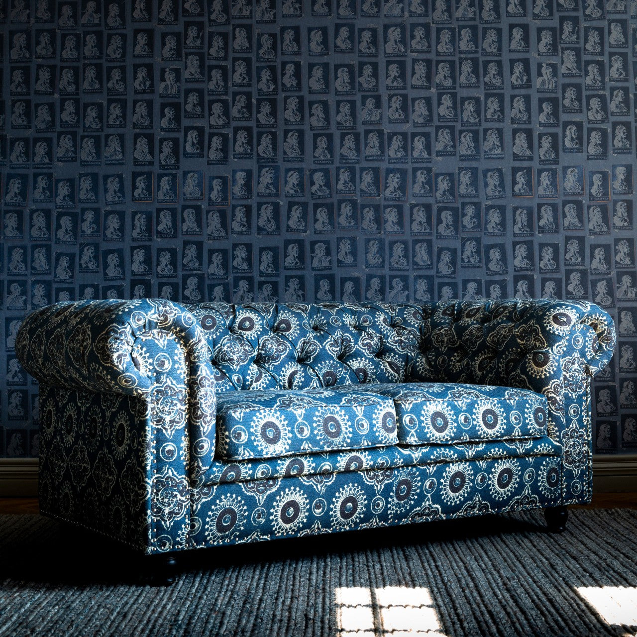 WINSTON Tufted Sofa - AJRAK Linen_Furniture_Mindthegap