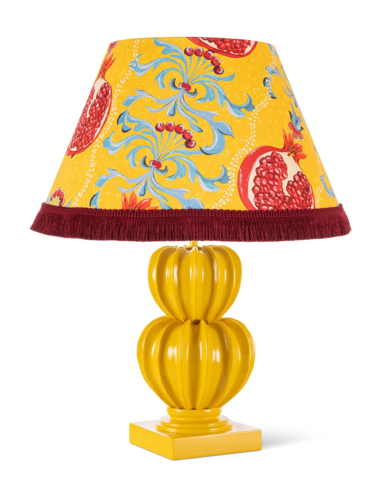 MELAGRANATA BOTANY Table Lamp in Colza Yellow resin_Lighting_Mindthegap