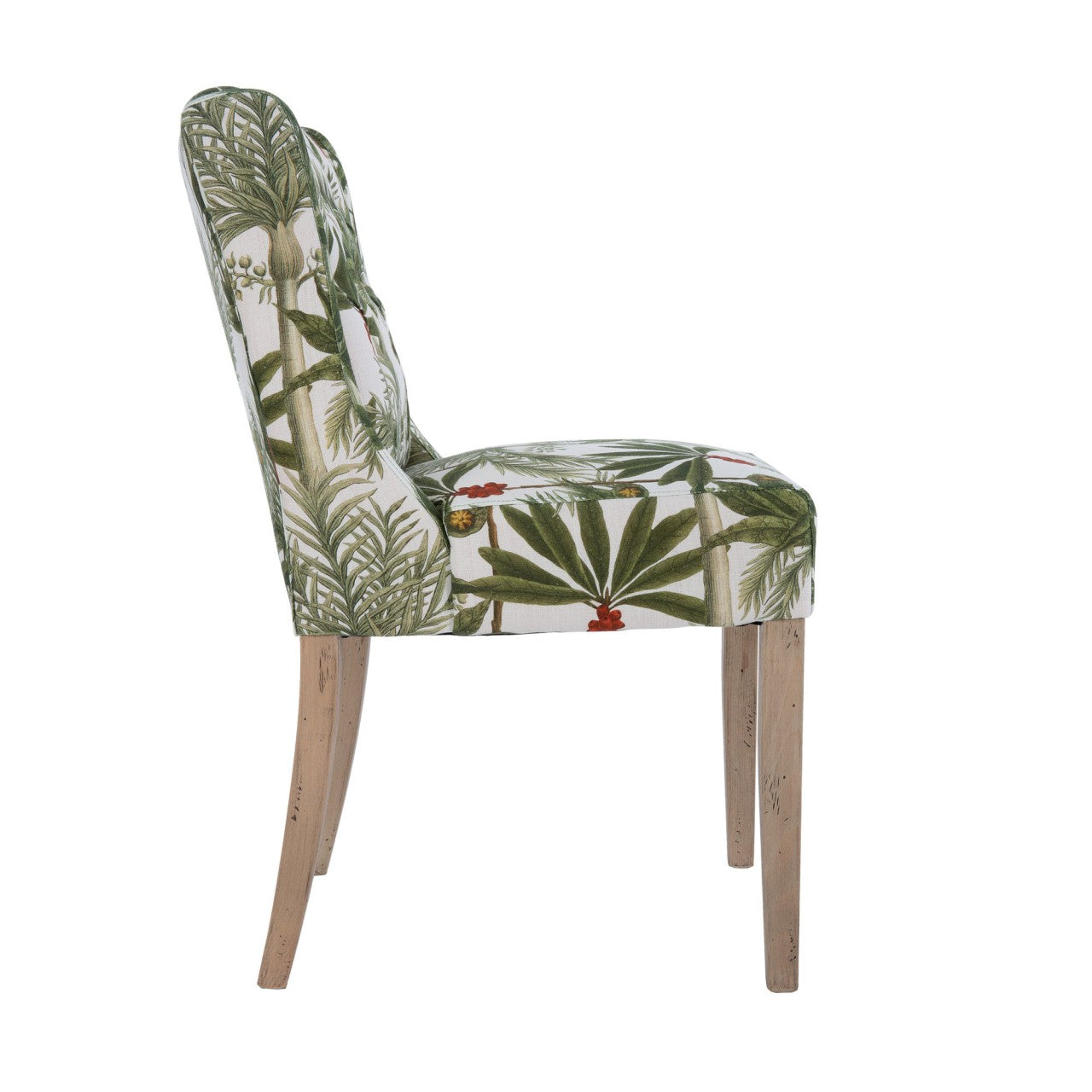 DUKE Tufted Chair - MADAGASCAR Linen_Furniture_Mindthegap