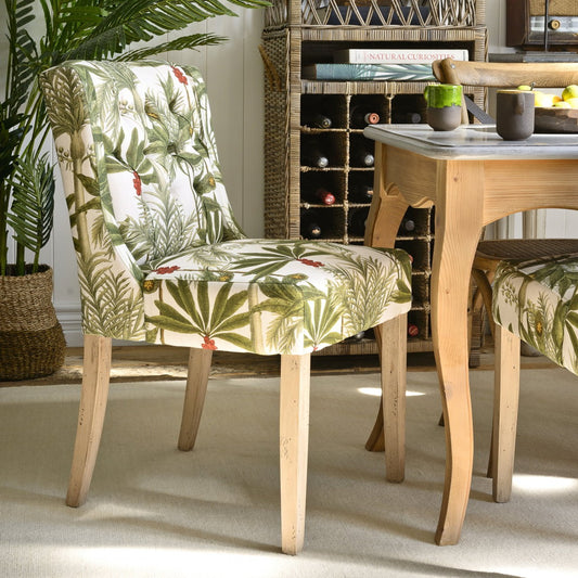 DUKE Tufted Chair - MADAGASCAR Linen_Furniture_Mindthegap