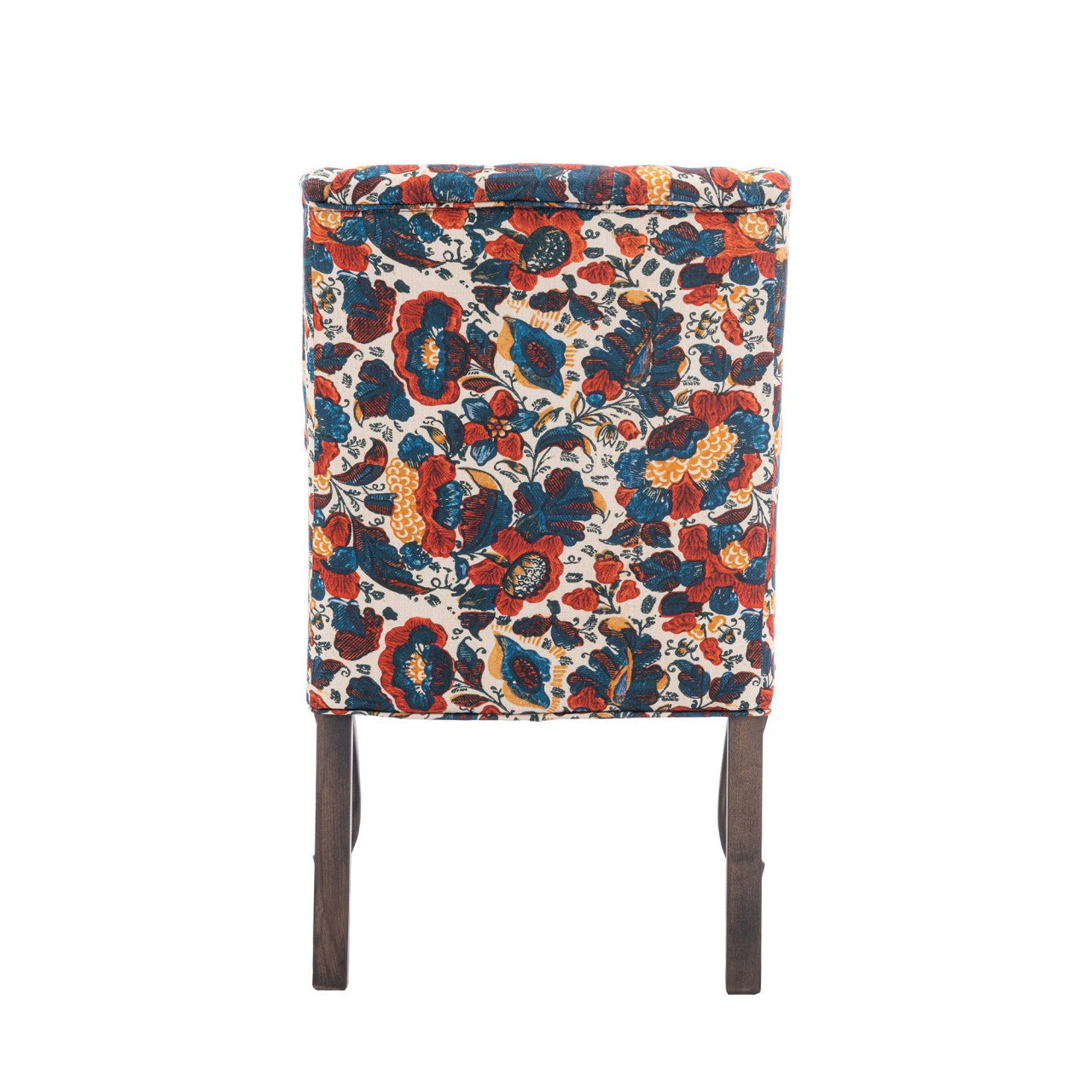 FITZROY TUFTED CHAIR - REMONDINI FLORAL Fabric_Furniture_Mindthegap