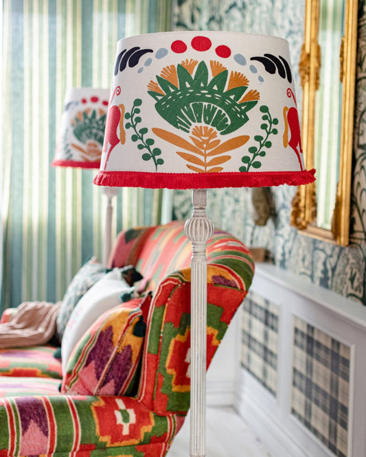 HORSE PARADE Embroidered Lampshade_Lighting_Mindthegap