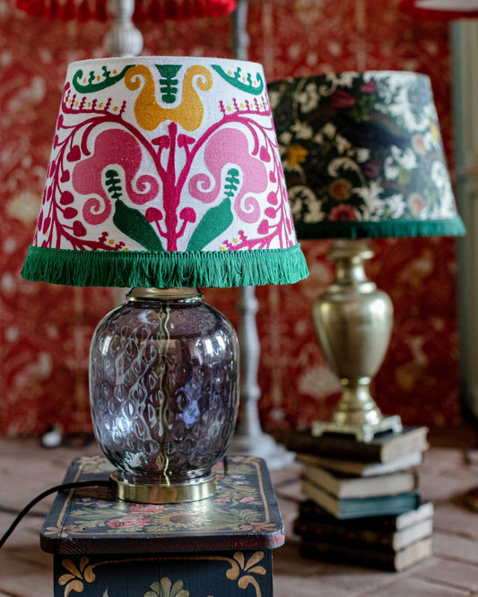 HUNGARIAN EMBROIDERY Embroidered Lampshade_Lighting_Mindthegap
