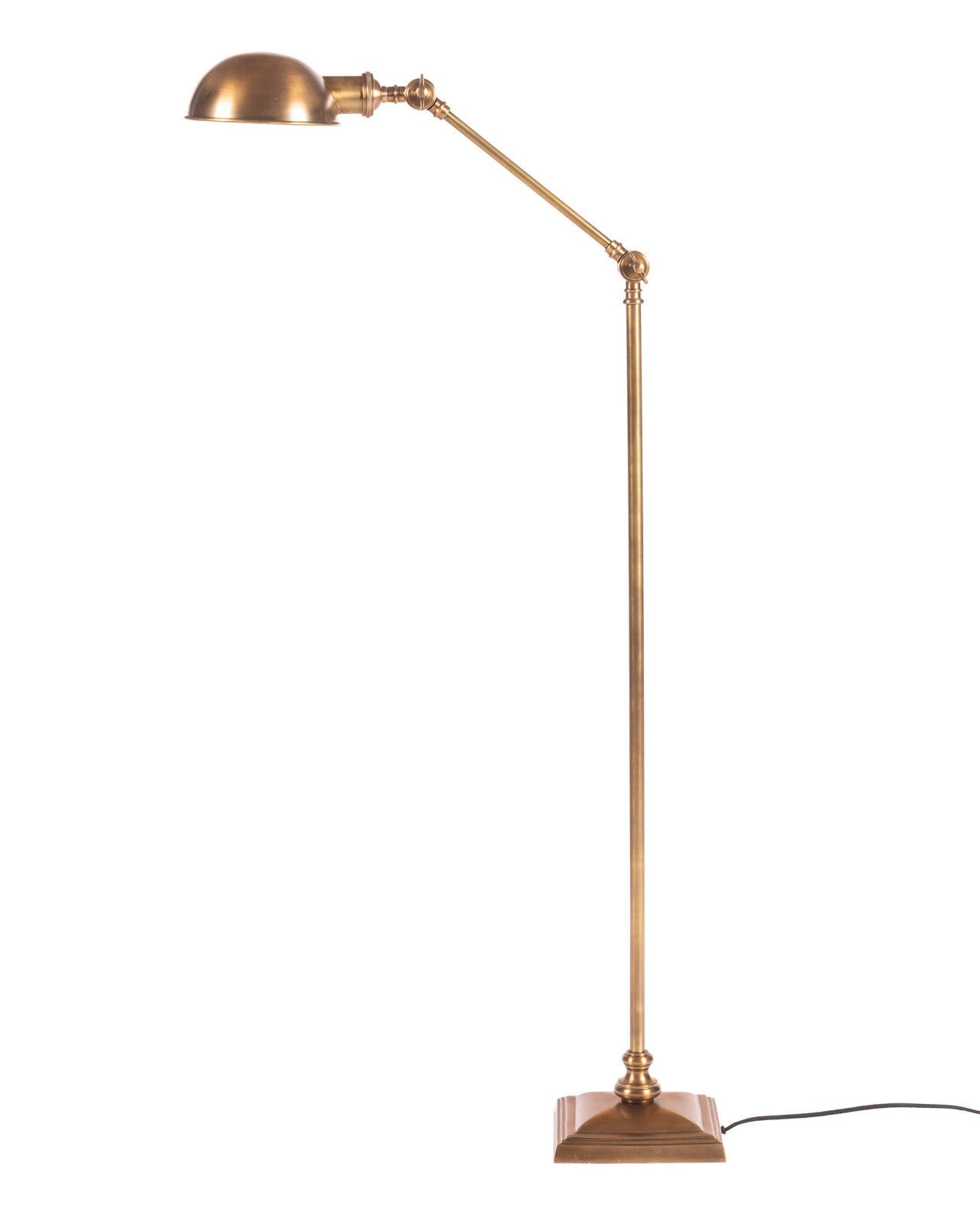 JEFFERSON Floor Lamp in Antique Brass_Lighting_Mindthegap