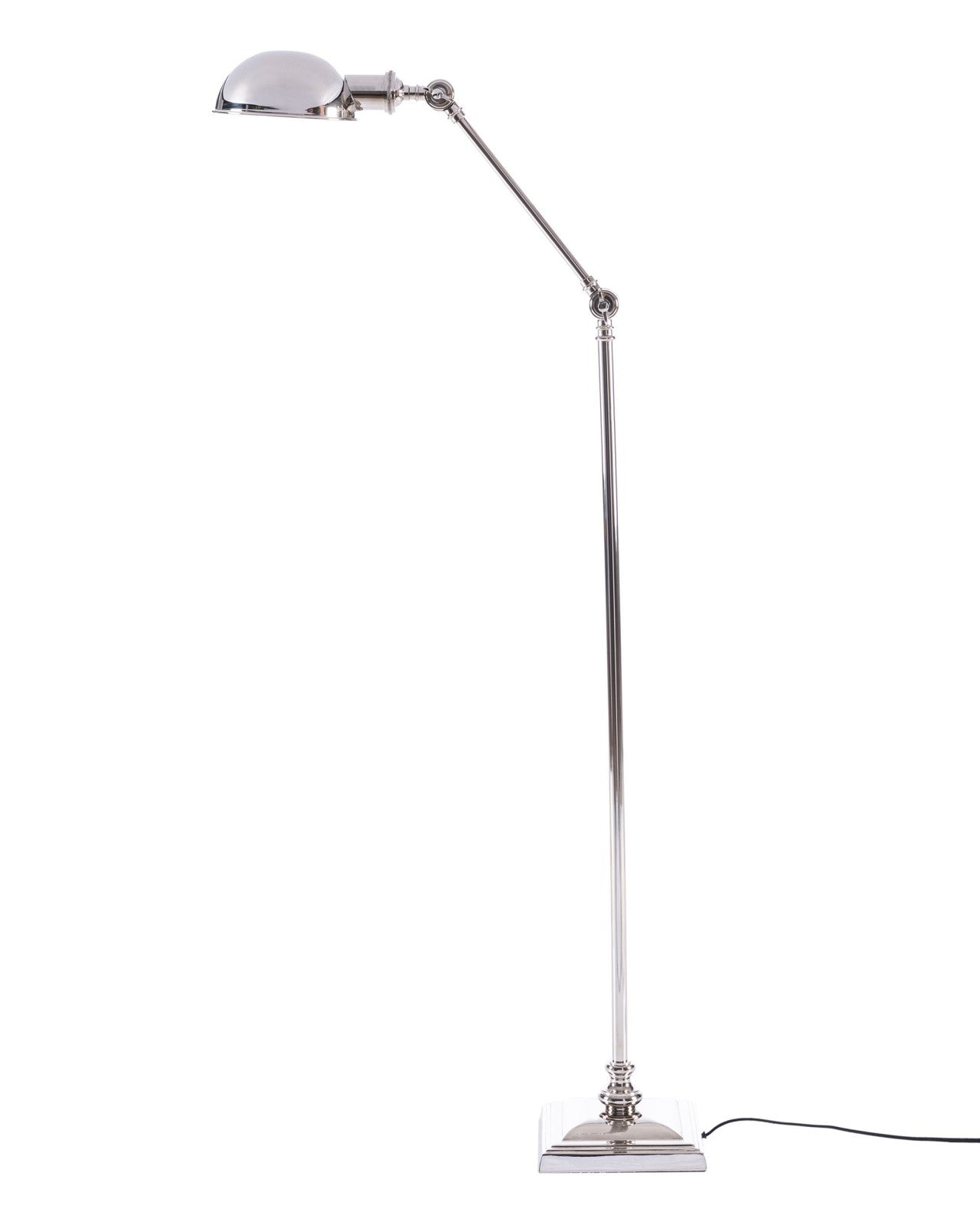 JEFFERSON Floor Lamp in Polished Nickel_Lighting_Mindthegap