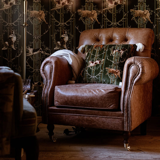 KINGSTON CHAIR - CAMBRIDGE HAZELNUT leather_Furniture_Mindthegap