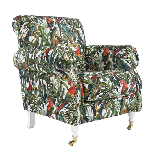 KINGSTON Chair - PARROTS OF BRASIL Linen_Furniture_Mindthegap