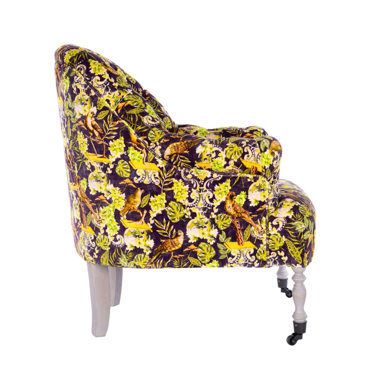 ST GERMAINE Tufted Chair - LA VOLIERE Velvet_Furniture_Mindthegap