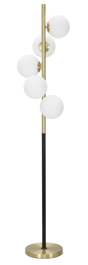 Buy Glamy Dark Golden / White floor lamp, Ø46xH160 cm online, best price, free delivery