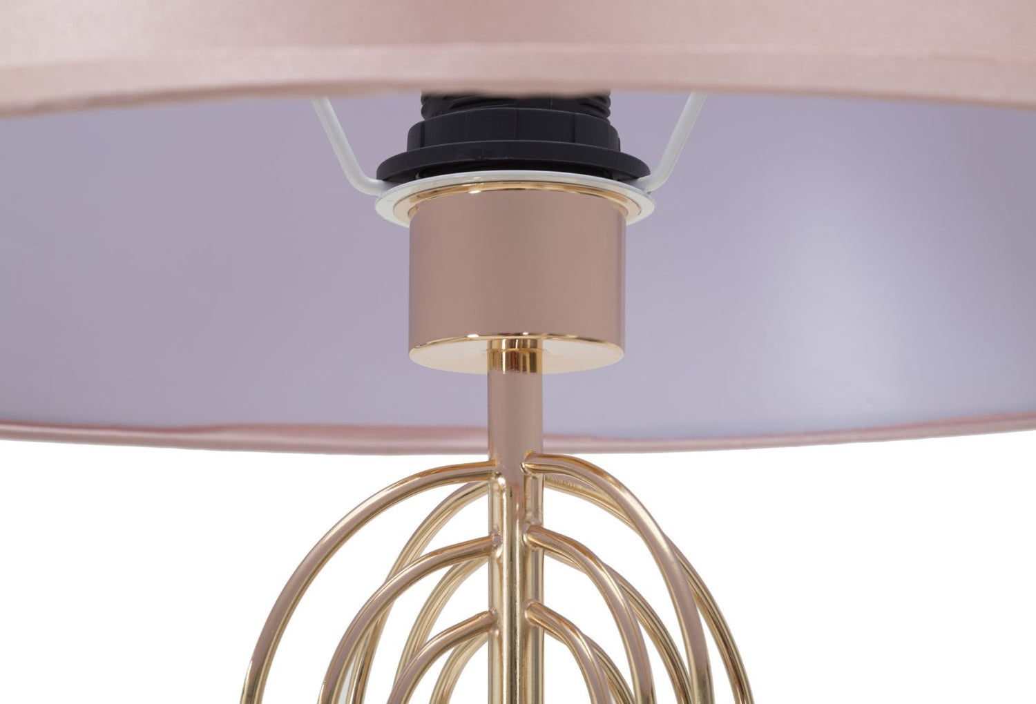 Lampadar Krista Roz Deschis / Auriu, Ø40xH168,5 cm (3)