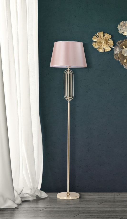 Buy Krista Light Pink / Gold lamp, Ø40xH168.5 cm online, best price, free delivery