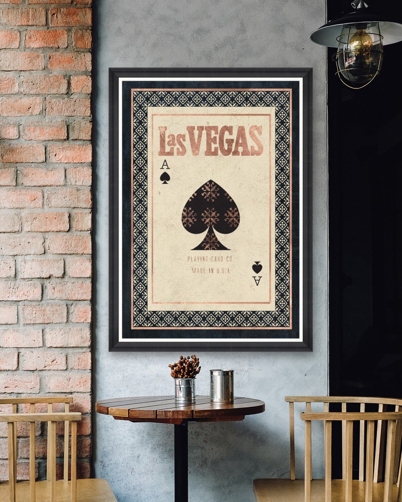 LAS VEGAS Framed Art_Wall Art_Mindthegap