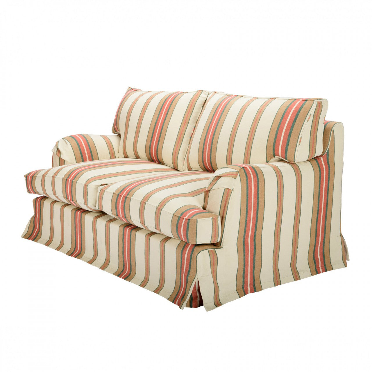 MONTPARNASSE SKIRTED SOFA - HERINA STRIPES Linen_Furniture_Mindthegap