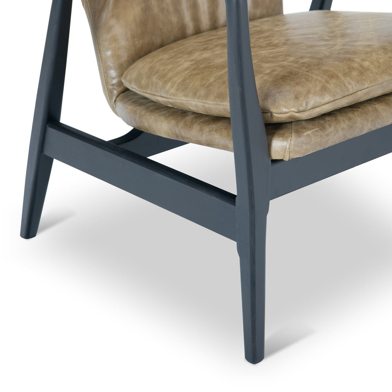 BRODY CHAIR - CAMBRIDGE Sage Leather_Furniture_Mindthegap