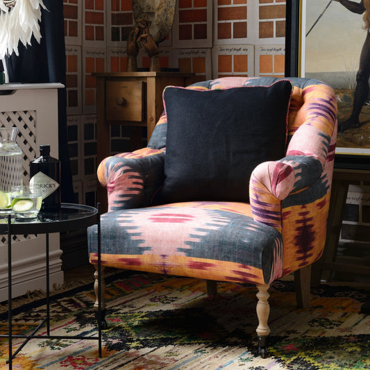ST GERMAINE Tufted Chair - PATOLA Linen_Furniture_Mindthegap