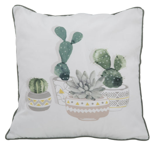 Buy Decorative cushion Cactus A Multicolor, L45x45 cm online, best price, free delivery