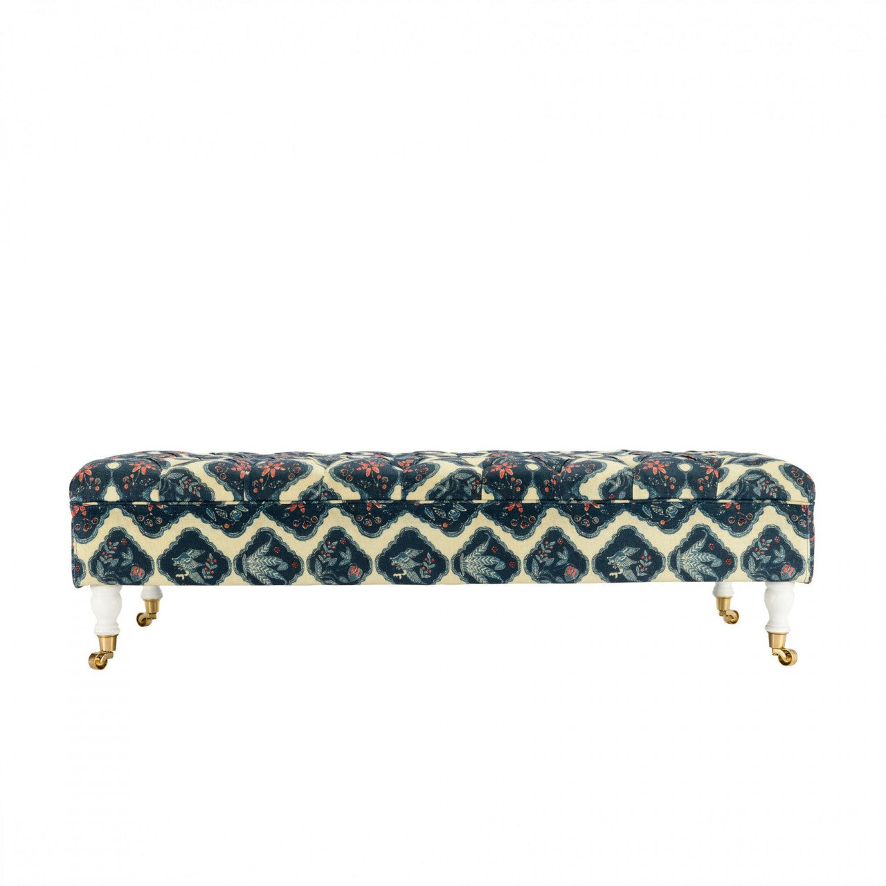 SARAY Ottoman - PHOENICIA BATIK Fabric_Furniture_Mindthegap