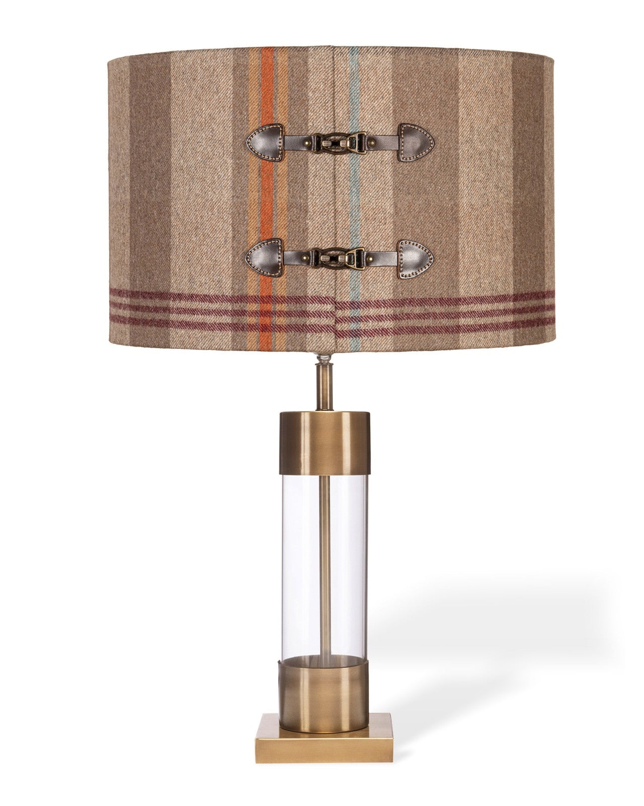 CHALET Wool Leather Buckles Lampshade_Lighting_Mindthegap