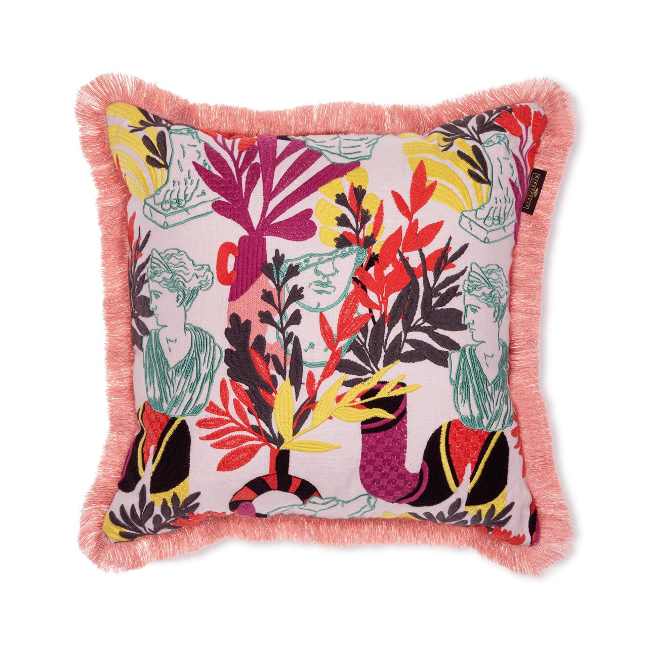 STATUARIO Embroidered Cushion_Cushions_Mindthegap