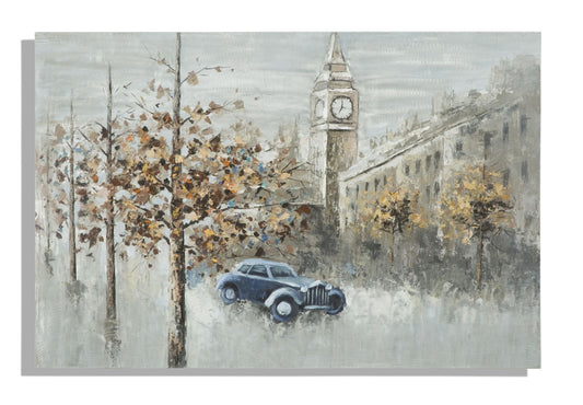 Buy London hand painted painting, 120 x 80 cm online, best price, free delivery