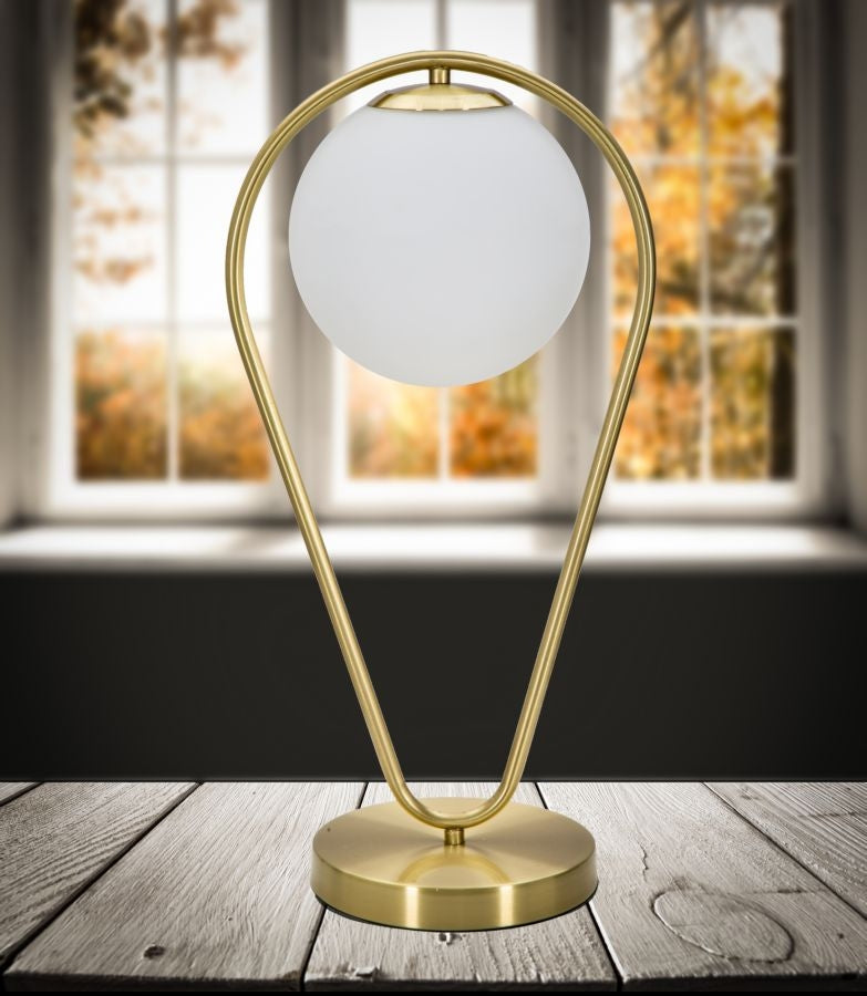 Buy Glamy Street lamp Gold / White online, best price, free delivery