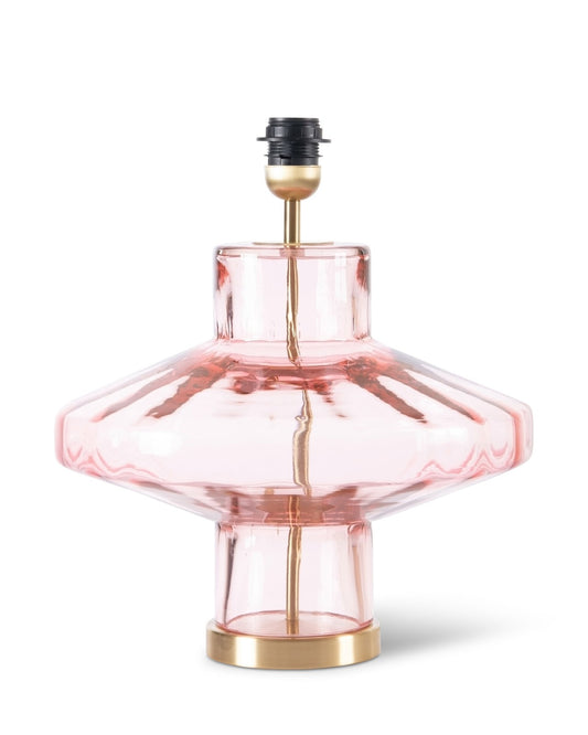 VIENNA Table Lamp in Rosebud Pink glass_Lighting_Mindthegap
