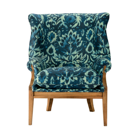 WILLIAM DECONSTRUCTED WING CHAIR - IONIAN Linen_Furniture_Mindthegap